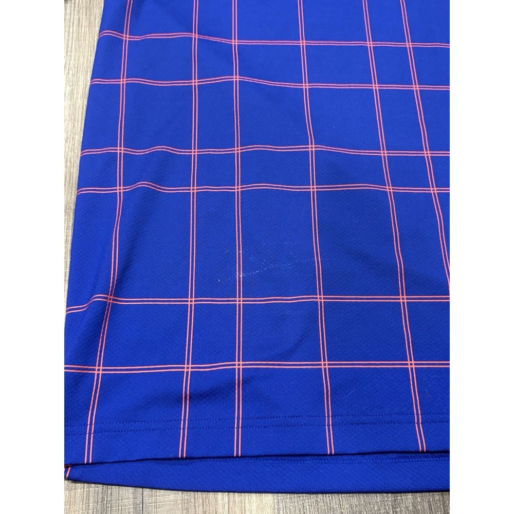 Under Armour The Performance Short Sleeve Polo Plaid NWT‎ Mens size XL - Picture 6 of 9